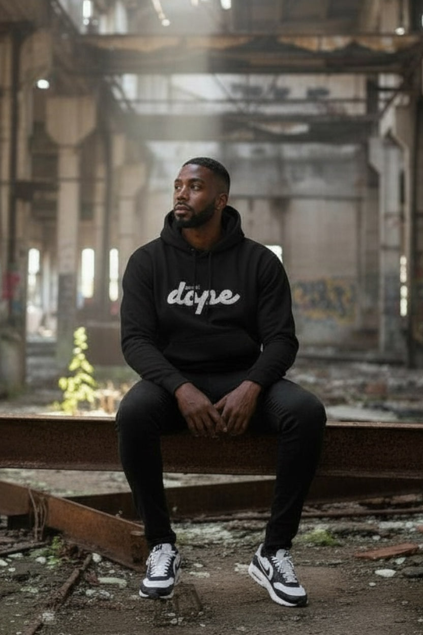 Classic Dope Hoodie / White Lettering