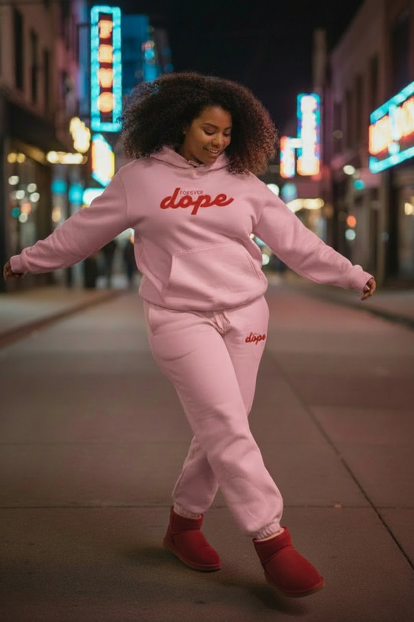 Women's Valentines Jogger Set
